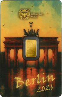 1g Goldbarren WMF 2026 (Auflage: 2.026)