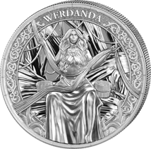 1 Unze Silber Schicksalsgöttin Werdanda 2026 (Auflage: 5.000)