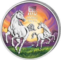 1 Unze Silber Lunar III Pferd ANDA 2026 (Auflage 3.000)