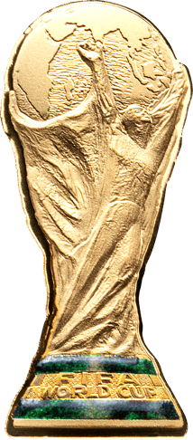 1g Gold FIFA WM Pokal 2026 (Auflage: 2.026 | Polierte Platte)