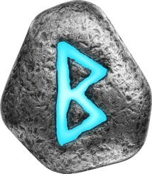 1 Unze Silberbarren Runes Collection: Berkanan (Auflage: 2.500 | Antik Finish)