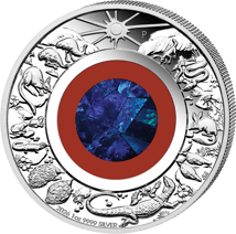 1 Unze Silber Wonders of Australia The Outback 2026 (Auflage: 5.000 | Opal | Polierte Platte)