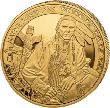 1 Unze Gold Native Americans Totempfahl 2025 (Auflage: 250)