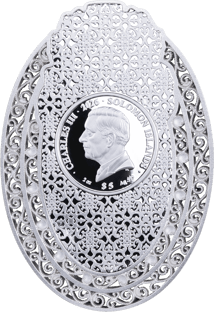 2 Unze Silber Queen Elizabeth II. 2026 (Auflage: 999 | Kristalle | Prooflike)