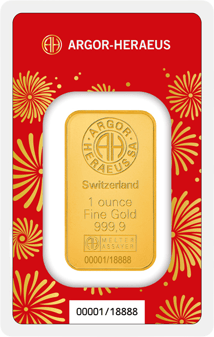 1 Unze Goldbarren Argor Heraeus Jahr des Pferdes 2026 (Auflage: 18.888)