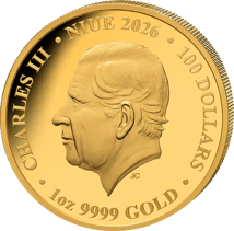 1 Unze Gold Australien Goldene Wüste 2026 (Auflage: 99 | Polierte Platte)