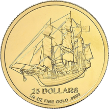 1/4 Unze Gold Cook Islands Diverse Jahrgänge