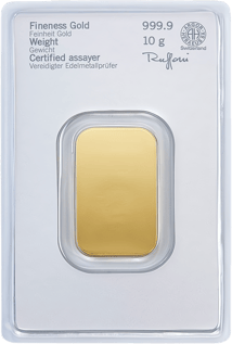 10g Goldbarren Heraeus