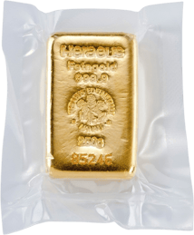 250g Goldbarren Heraeus