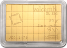 50 x 1g Gold Tafelbarren Combibarren (Goldplättchen)