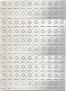 100 x 1g Silber Tafelbarren Combibarren