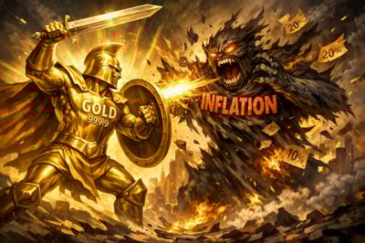 Gold steigt und entlarvt das Märchen von der „harmlosen Inflation“