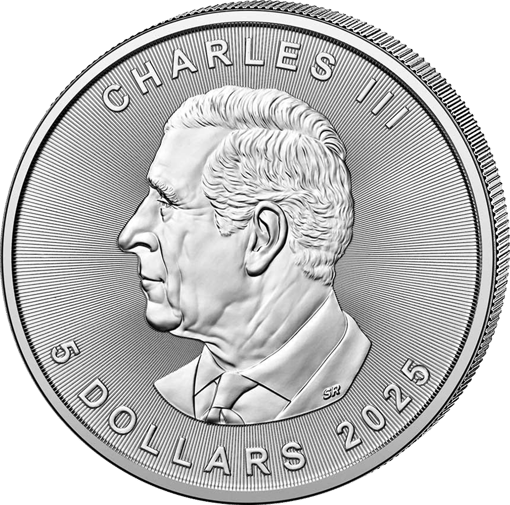 1 Unze Silber Maple Leaf 2025