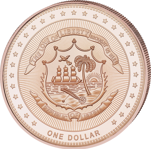5 Unze Kupfer Flowing Hair Liberty 2026 (Lady Liberty Series | Auflage: 2.500 | Polierte Platte)