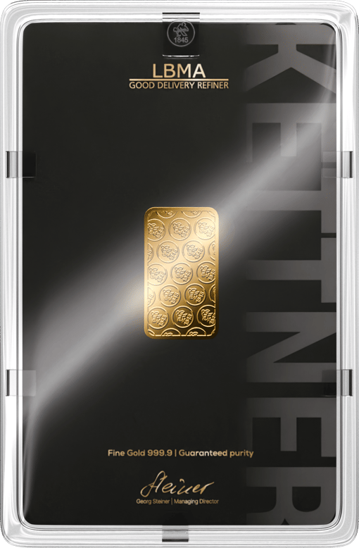 5g Goldbarren Heimerle und Meule (Kettner Edelmetalle)