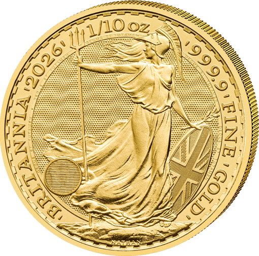 1/10 Unze Gold Britannia 2026