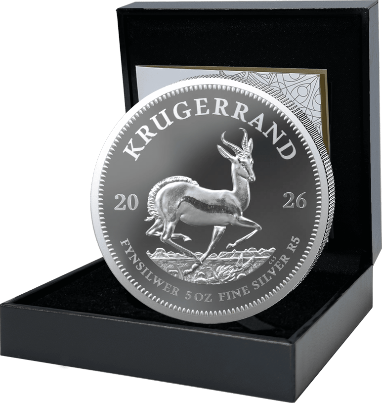 5 Unze Silber Krügerrand 2026 PP (Auflage: 800 | Polierte Platte)