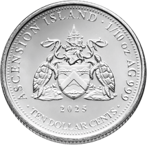 1/10 Unze Silber Ascension Island 2025