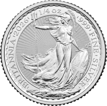 1/4 Unze Silber Britannia 2026