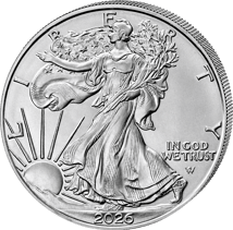 1 Unze Silber American Eagle 2026