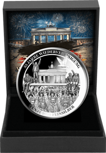 1 Unze Silber 35 Jahre Wiedervereinigung 2025 (Auflage: 1.000 | Polierte Platte)