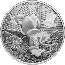 1 Unze Silber Dagobert Duck 2025 (Auflage: 25.000 | Scrooge McDuck)