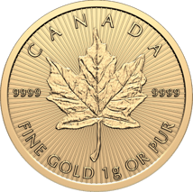 1g Gold Maple Leaf