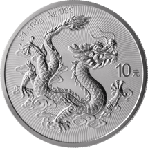 1 Unze Silber China Drache 2025