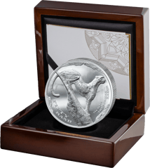1 kg Silber African Range Gepard 2026 (Auflage: 100 | High Relief | Polierte Platte)