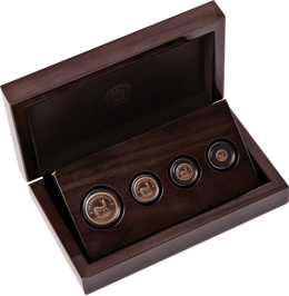 Krügerrand 4 Münzen Fractional Set 2026 PP (Auflage: 250)