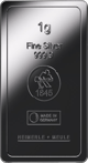 1g Silberbarren Heimerle und Meule