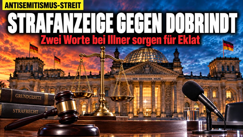 Zwei Worte bei Illner: Berliner Linke zeigt Innenminister Dobrindt an!
