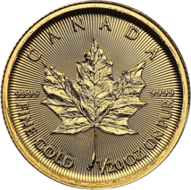 1/20 Unze Gold Maple Leaf 2017