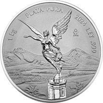 1 kg Silber Mexiko Libertad 2024 (Auflage: 500 | Prooflike)