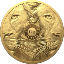 1kg Gold Big Five II Löwe 2022 (Auflage: 15)