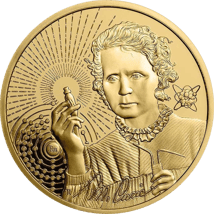 1 Unze Gold Inspirierende Ikonen - Marie Curie 2023 (Auflage: 100)