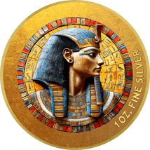 1 Unze Goldenes Ägypten Ramses 2024 (Auflage: 50 | teilvergoldet)