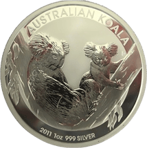 1 Unze Silber Australian Koala 2011