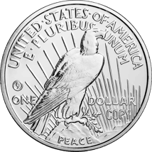 1 Unze Silber Peace Dollar