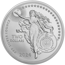 1 Unze Silber Inspirierende Ikonen William Shakespeare 2024 (Auflage: 10.000)