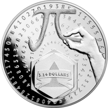 1 Unze Silber Kreiszahl Pi 2024 (Auflage: 5.000)