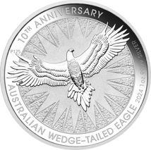 1 Unze Silber Wedge Tailed Eagle 2024 (Auflage: 50.000 | Stempelglanz)