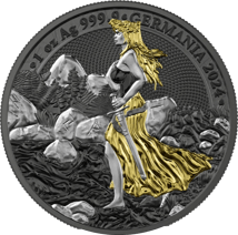 10 Unzen Silber Germania 2024 (Auflage: 333 | teilvergoldet)