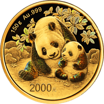 Münzen und Barren aus China