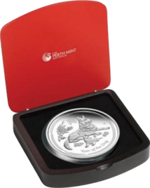 1kg Silbermünze Lunar II Hund 2018 ( Auflage: 500 | Polierte Platte)