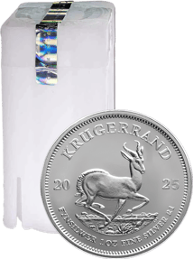 25 x 1 Unze Silber Krügerrand 2025