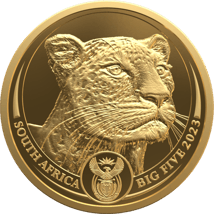 1kg Gold Big Five II Leopard 2023 (Auflage: 15)