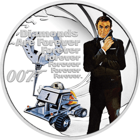 Silber James Bond Hommage Sean Connery Set 2024 (Auflage: 500 | Polierte Platte)