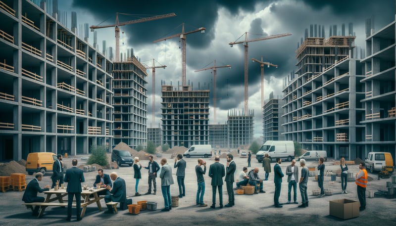 Alarmierender Rückgang der Baugenehmigungen: Wohnungsbaukrise in Deutschland verschärft sich