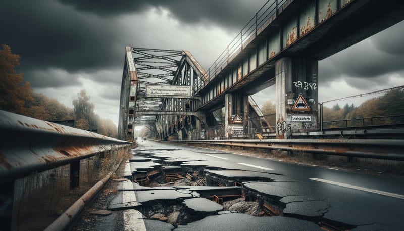 Alarmierender Zustand: Deutschlands Infrastruktur im freien Fall